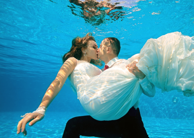 Get Under the Water with Your Partner